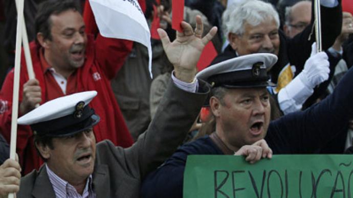 Respect those with guns: Portuguese Army marches against austerity 