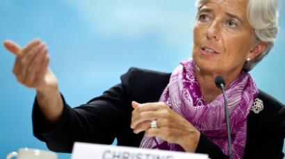 IMF head seeks helping hand in Russia
