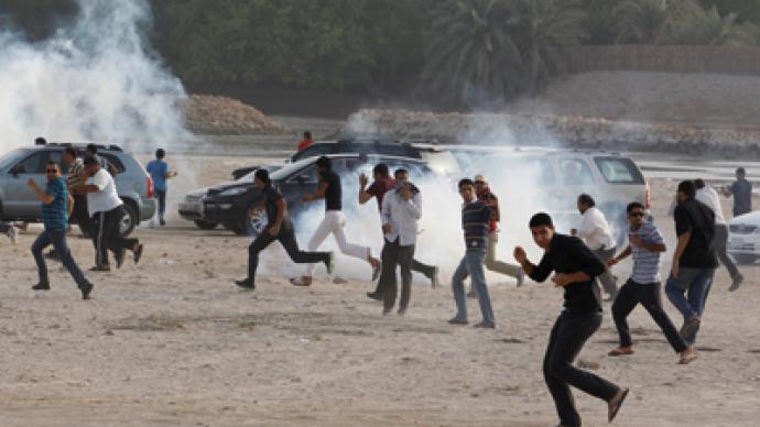 Bahraini protesters clash with police after rally ban