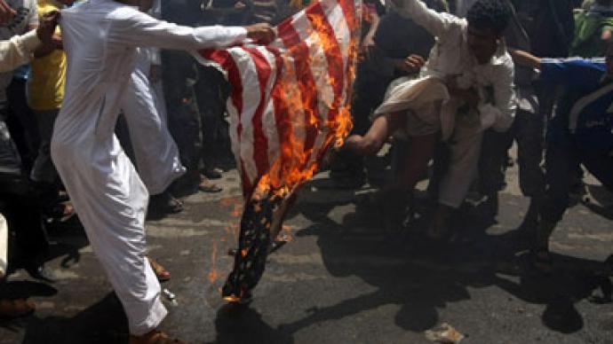 Al-Qaeda leader calls for more anti-US protests