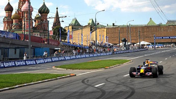 First-past-the-post: сity racing show hits Moscow streets