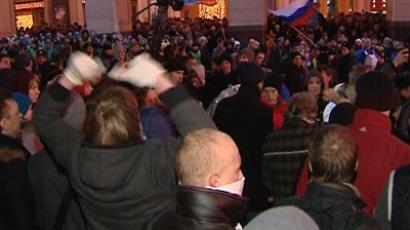 Medvedev: Protests a manifestation of democracy 