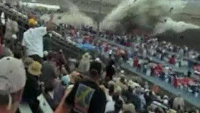 Jet Crash Reno New dramatic footage: Moment of Reno plane crash — RT World News