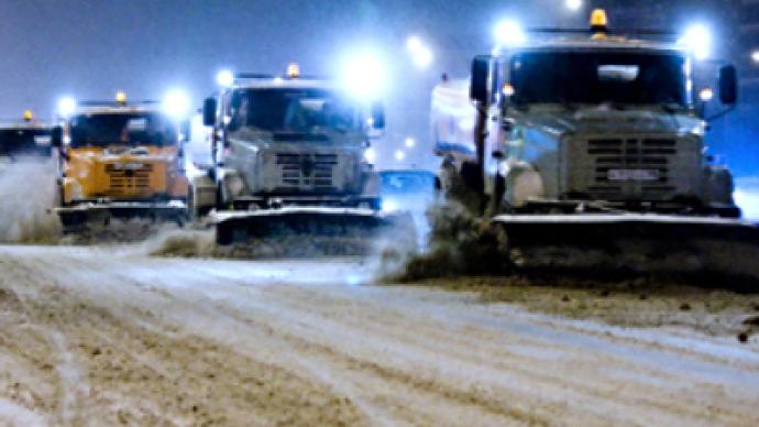 Truck driver shot in “plow rage” incident