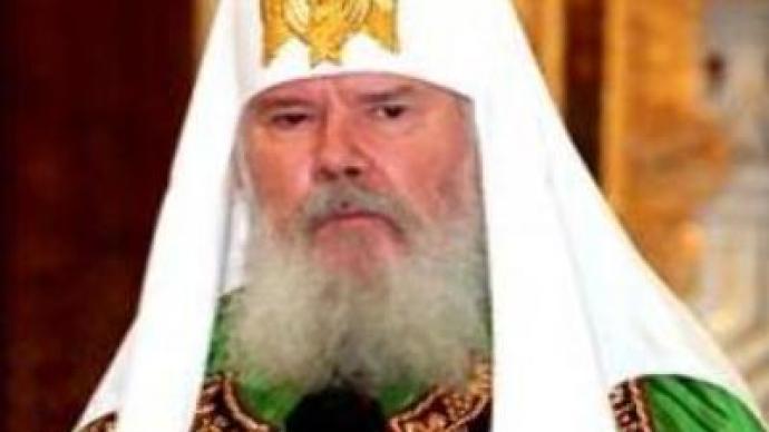 Russian Orthodox Church Patriarch addresses congregation