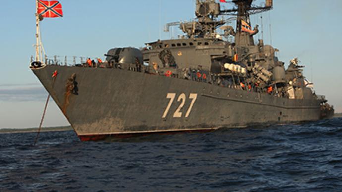 Russian warships set sail to Mediterranean amid possible Syria evacuation