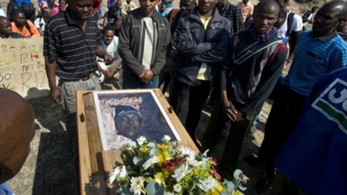 South African miners charged with murder of 34 colleagues killed by police 