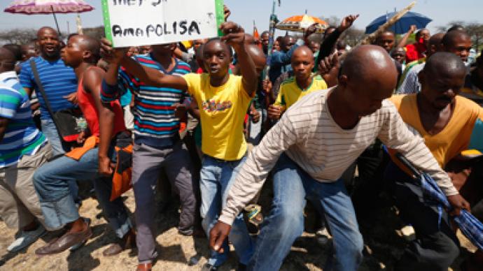 Two dead in fresh South African platinum violence