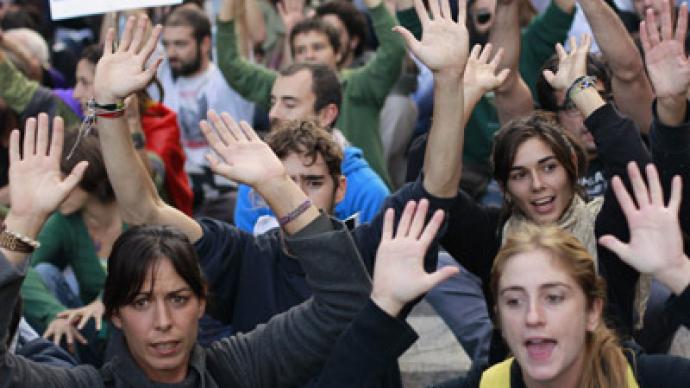 ‘NO’! Thousands flood Madrid in second day of anti-cuts demos