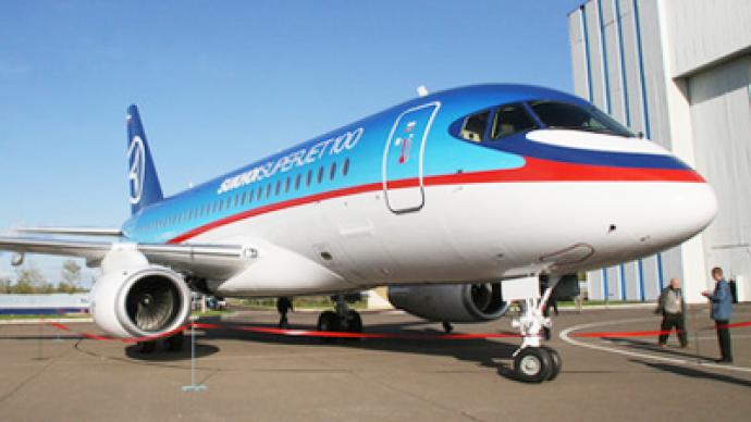 Sukhoi Superjet 100 nears take-off