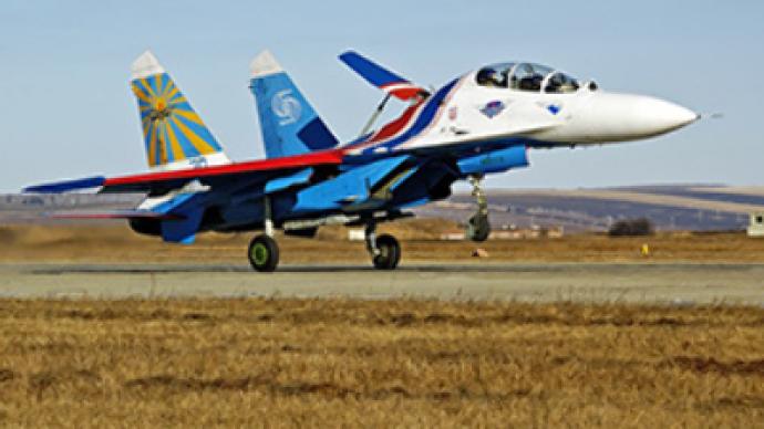 Sukhoi training jet crashes during test flight