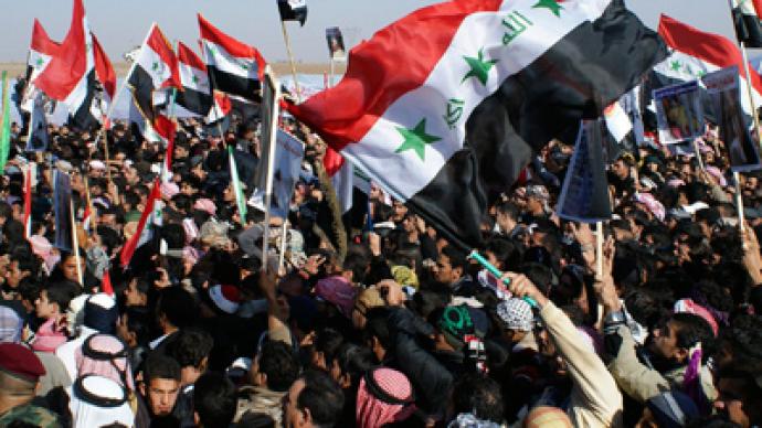 Thousands of Iraqi Sunnis rally against Shia-led government