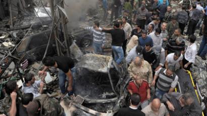Twin blasts strike Syrian city Daraa causing multiple casualties and destruction