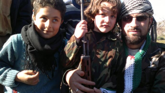 Syrian opposition uses child-soldiers – report