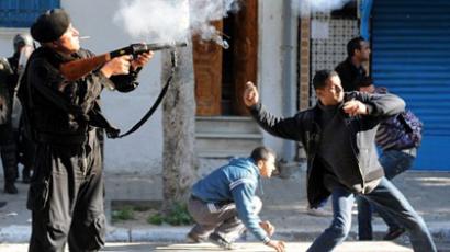 200 wounded as Tunisian security forces use tear gas, shotguns against protesters