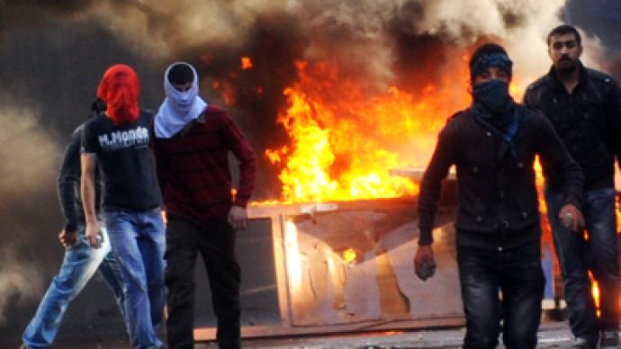 Firebombs and water cannons: Kurdish protesters clash with police in Turkey