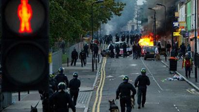 UK cop doublespeak: Peaceful protest is terror?  