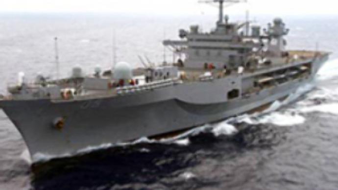 U.S. flagship enters Black Sea