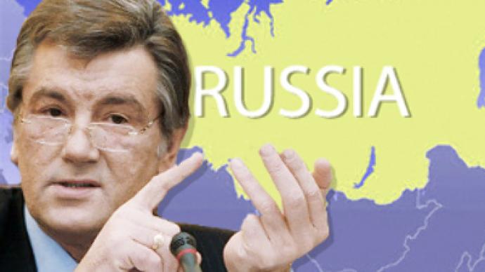 Yushchenko blames Russians for his online embarrassment 