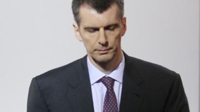 Prokhorov’s Moscow traffic solution: Shift president from Kremlin