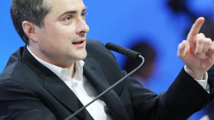 Civil activity a sign of stability - Surkov
