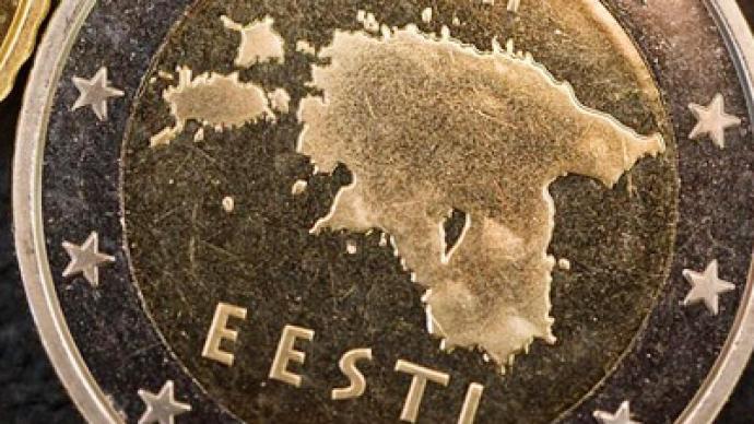 Estonia’s new euro coin “changes” border with Russia