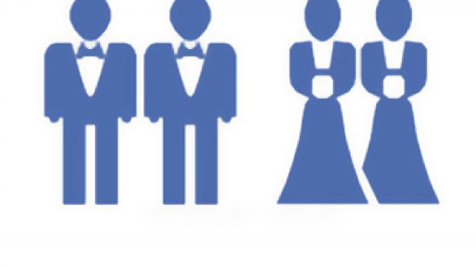 Orthodox activists urge Facebook ban over gay wedding icons 