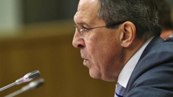 Global political problems must not be solved by force, says Russian foreign minister