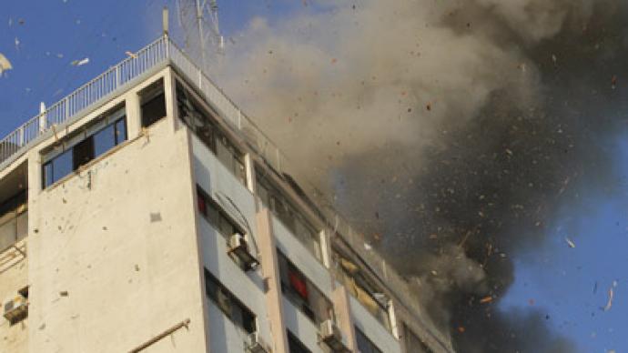 Russian FM calls for Israel-Hamas ceasefire following attacks on Gaza media center