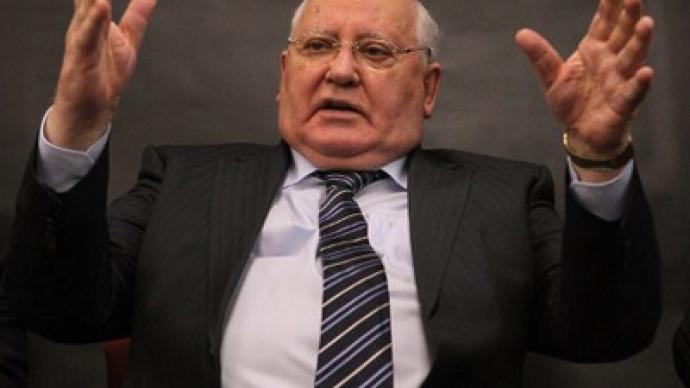 Gorbachev praises democratic Russia
