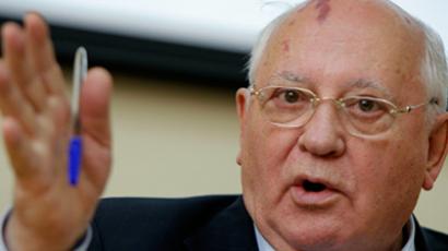 Gorbachev feels Soviet past in present plans