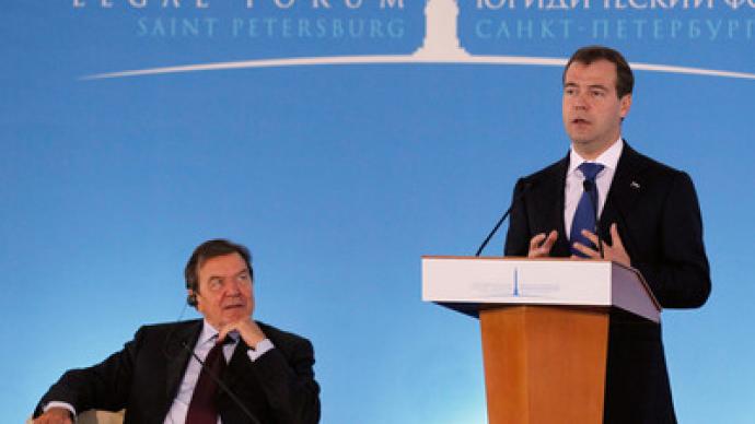 Medvedev warns against abuse of law in international relations 