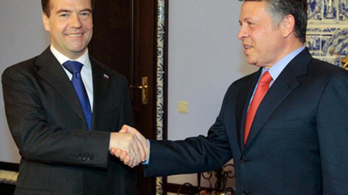 Peace trumps all during King of Jordan’s meeting with Medvedev