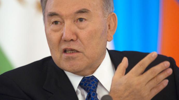 Kazakh president agrees to run in early elections, passes language test