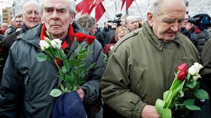 Latvian ministers boycott march of Waffen-SS veterans