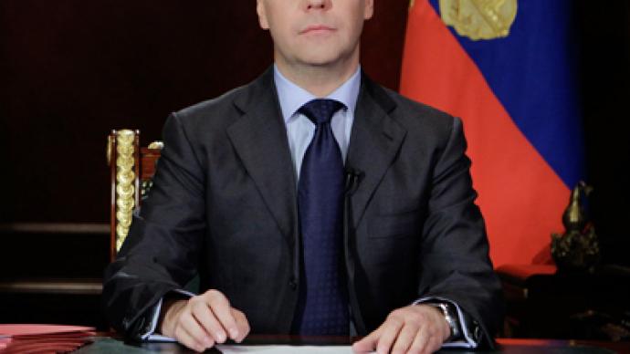 Medvedev calls on nation to make ‘right’ choice