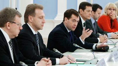 Officials in Russian town fail to mislead Medvedev