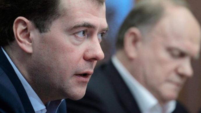 Medvedev to meet leaders of Russian parties in view of approaching elections