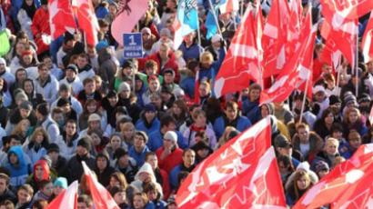 St. Petersburg sees ‘fair elections’ march (VIDEO)