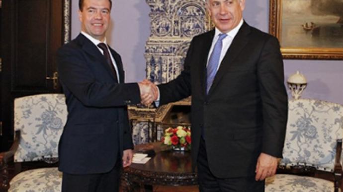  Netanyahu in Moscow as Medvedev continues Middle East peace drive