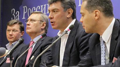 Opposition leader Nemtsov intimidated by $30 fine