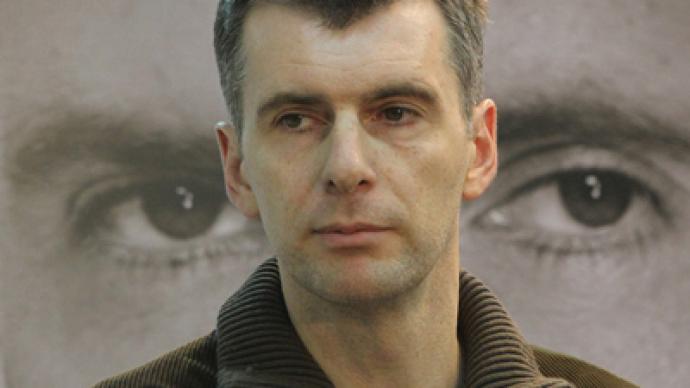 Prokhorov’s presidential agenda: ‘Big Europe’, early Duma poll