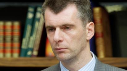 Billionaire Prokhorov to run for Russian president
