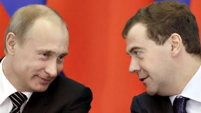 Double rising of Russian leaders 