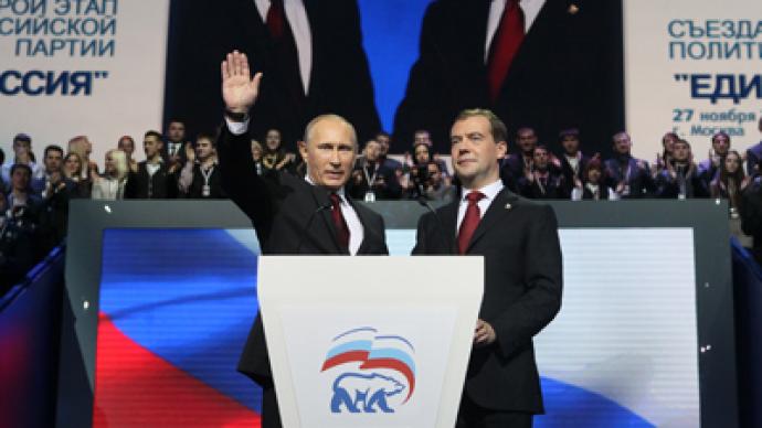 Putin stepping down as United Russia leader, puts forward Medvedev