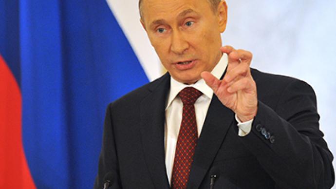 Putin vows crackdown on high-profile corruption and money laundering