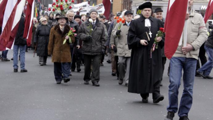 Moscow accuses EU of human rights violations over Nazi rallies 