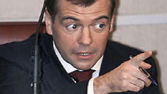 "We won't allow anyone to hurt Russia" - Medvedev