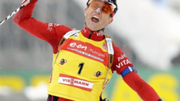 Berger and Björndalen victorious at home