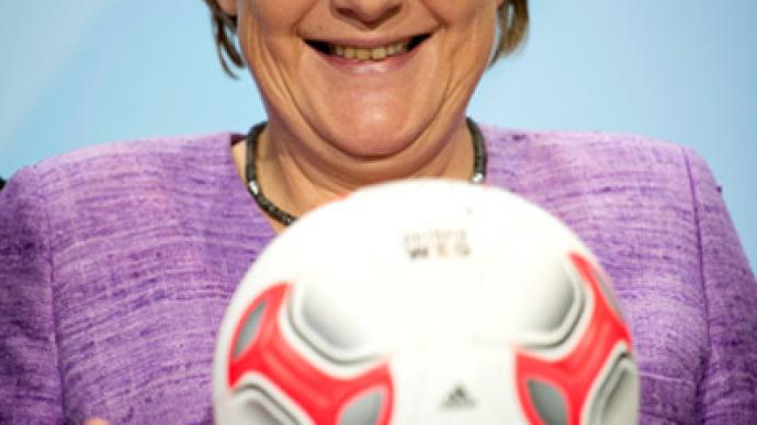 Chancellor Merkel urges gay footballers to come out